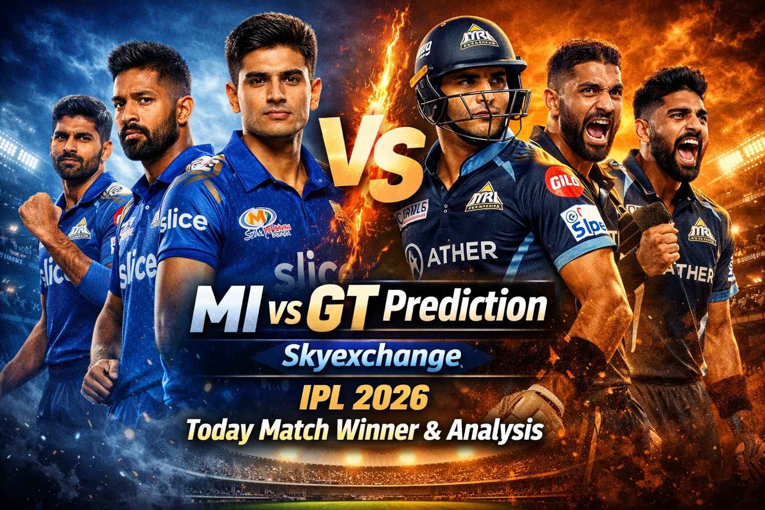 Mumbai Indians vs Gujarat Titans Goldenexch Prediction